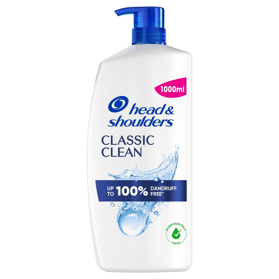 image 1 of Head & Shoulders Classic Clean Anti Dandruff Shampoo, 800ml Pump for Daily Use