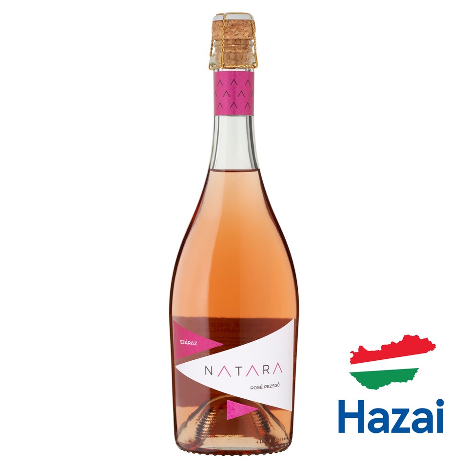 Natara száraz rosé pezsgő 12% 750 ml 1. kép