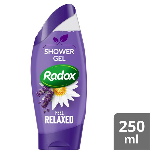 Radox Feel Relaxed Shower Gel 250Ml Tesco Groceries