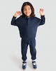 image 2 of F&F Boys 2-Piece Cotton Rich Polo Sweatshirt and Joggers Set in Brown