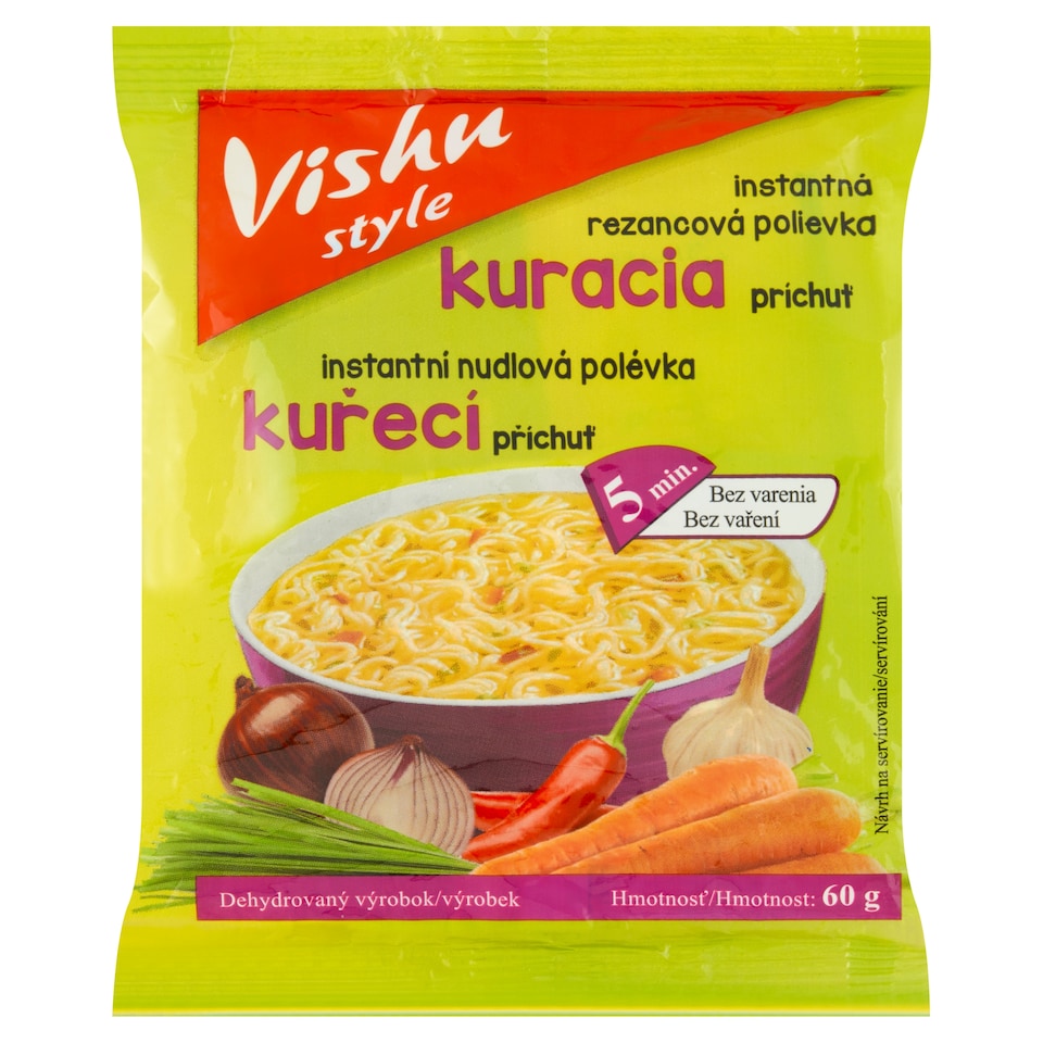 obrázok 1 z Vishu Style Instantná rezancová polievka kuracia príchuť 60 g