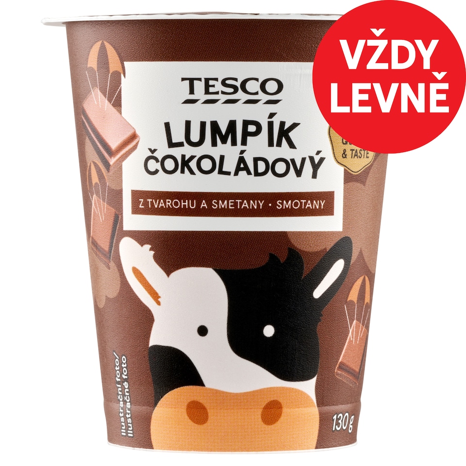 Tesco Lumpík čokoládový 130g