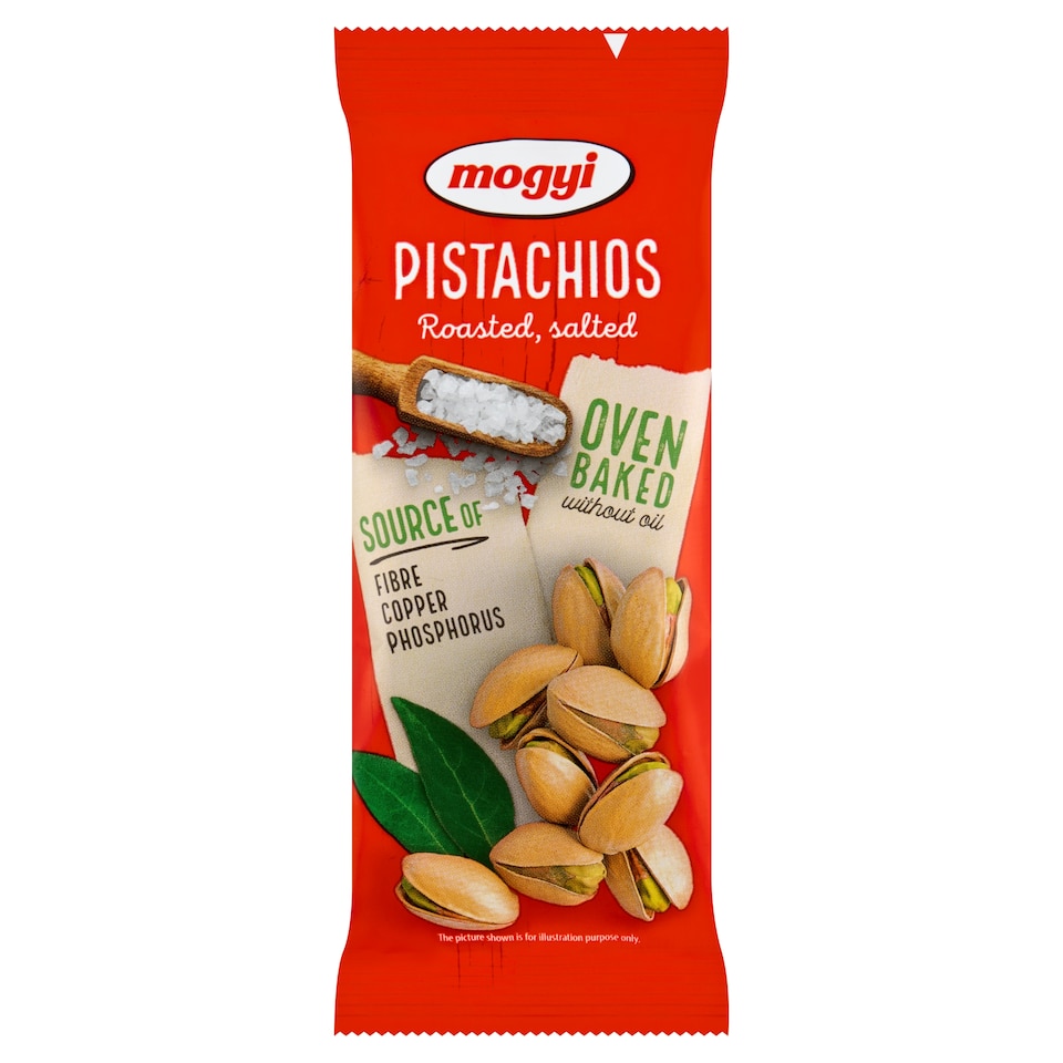 image 1 of Mogyi Roasted Salted Pistachios 60 g
