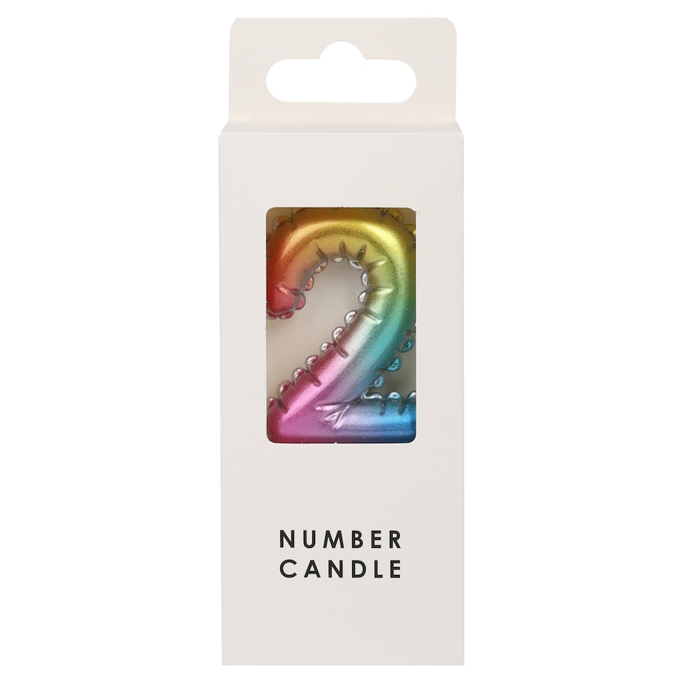 TABLE FUN NUMERICAL CANDLE NO.2