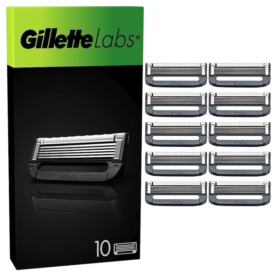 Obrázek 1 pro produkt GilletteLabs, Balení 10 Náhradních Holicích Hlavic