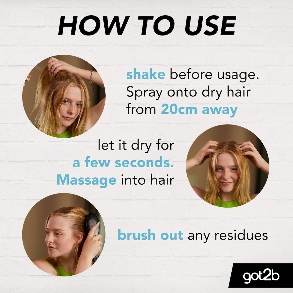 image 1 of Got2b Fresh It Up Volume Dry Shampoo 200Ml