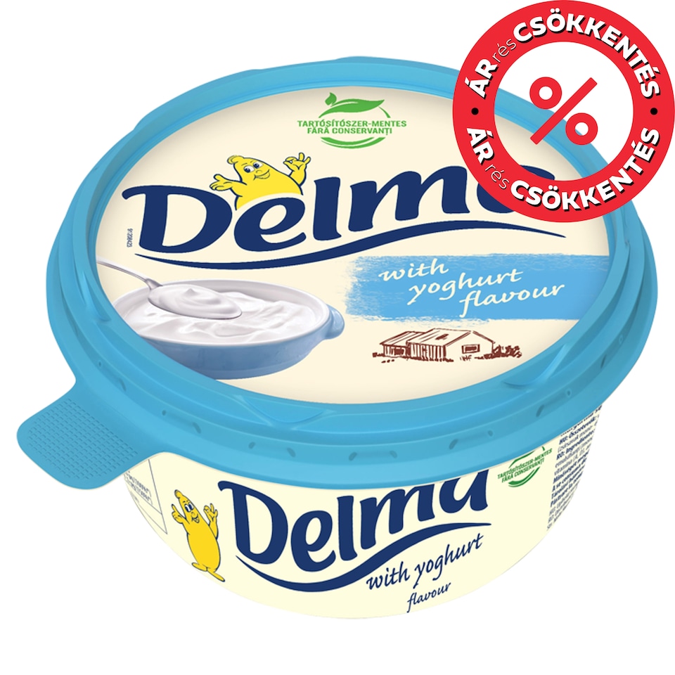 Delma joghurt ízű margarin 450 g