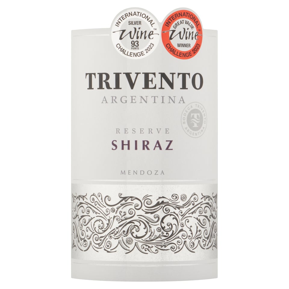 image 1 of Trivento Reserve Shiraz 75Cl