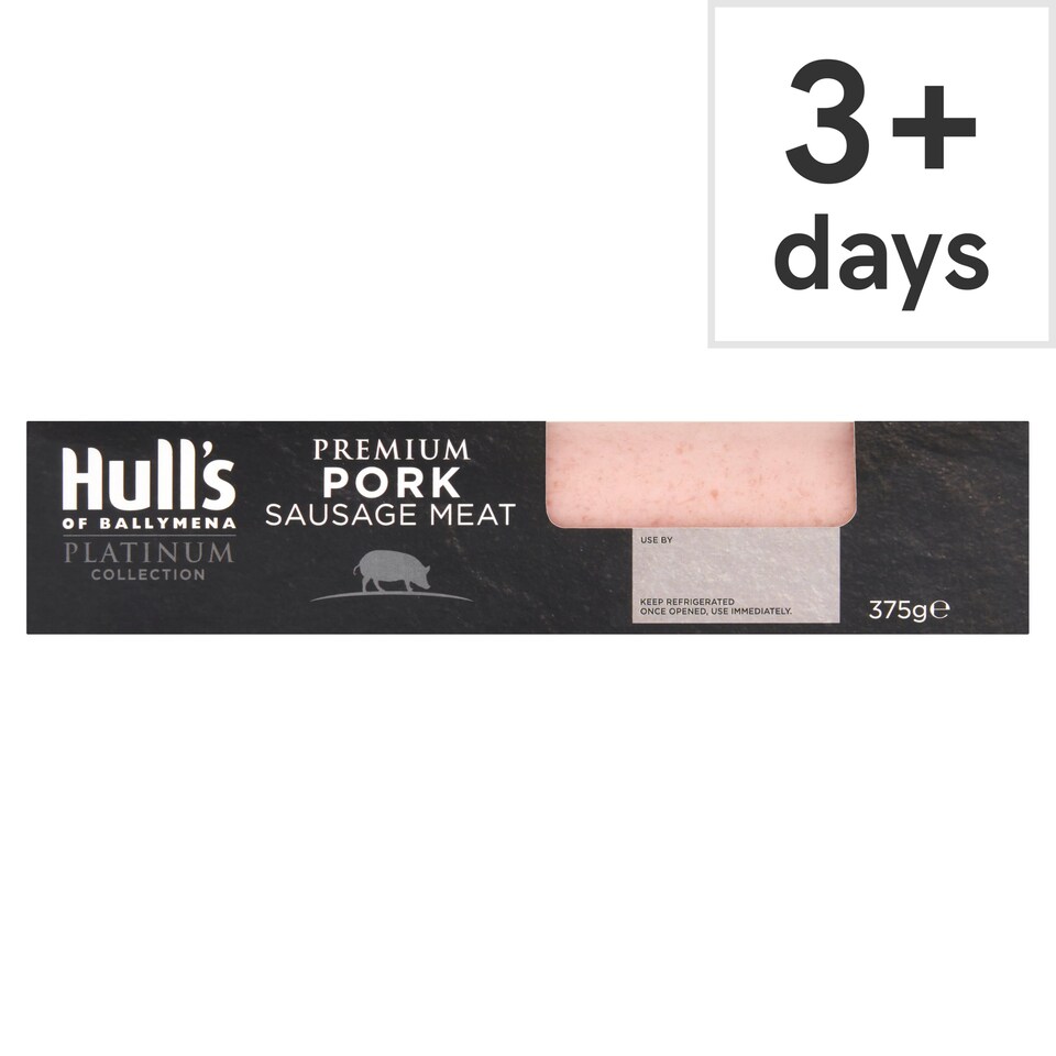 Hull's Premium Pork Sausage Meat 375g