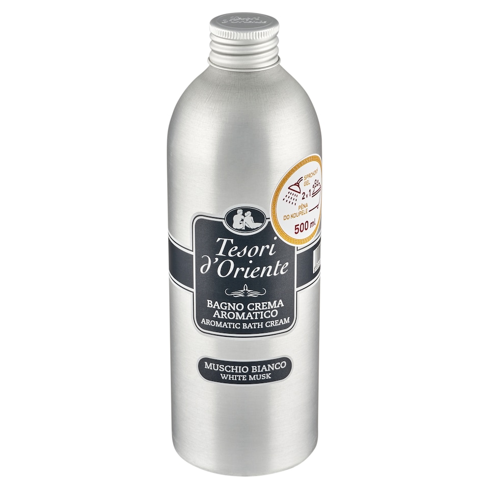 Tesori d'Oriente White Musk koupelový krém / pěna 500ml