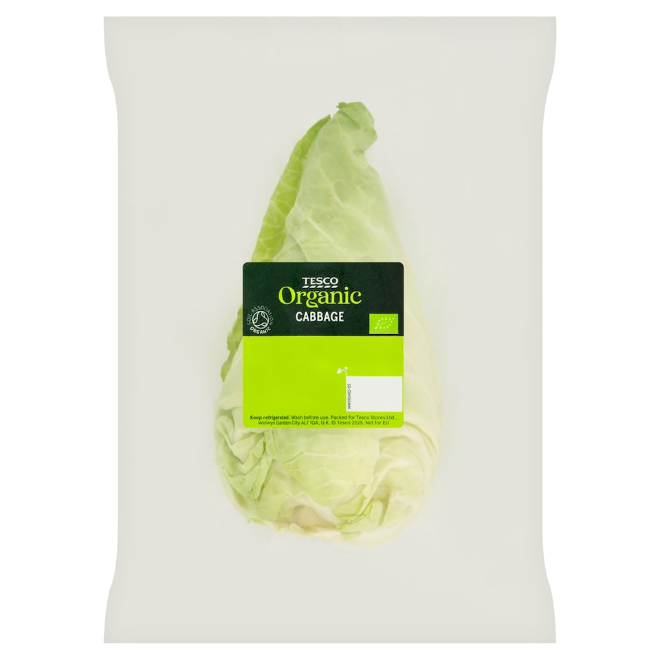 Tesco Organic Seasonal Cabbage
