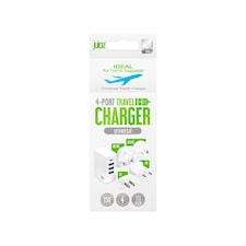 Travel Juice 4 Port Usb Travel Charger