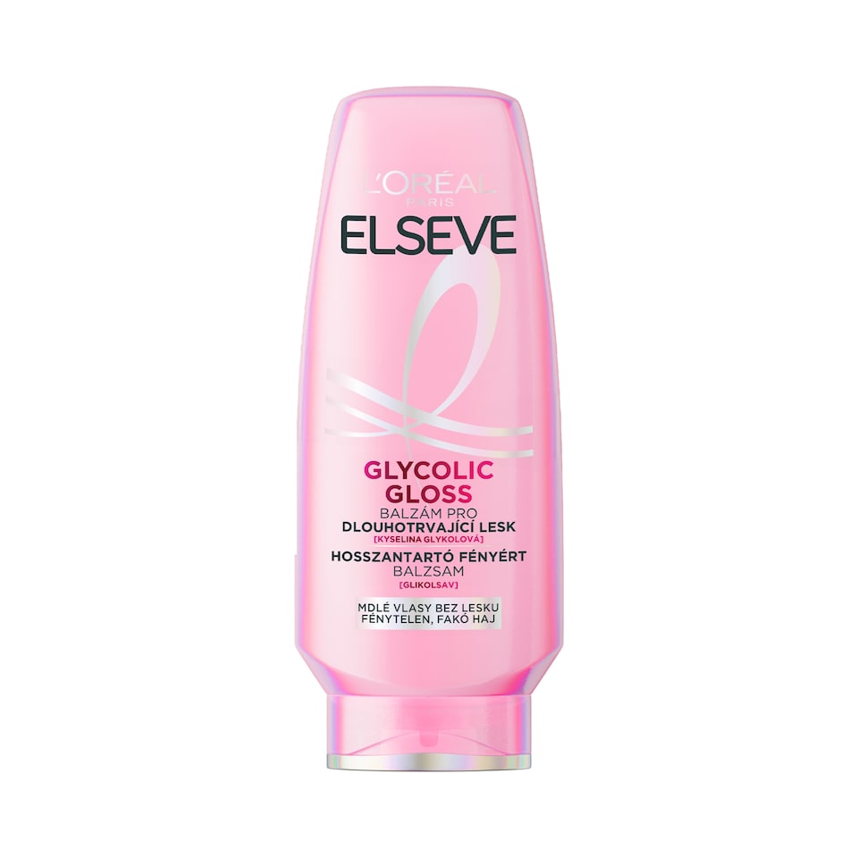 Elseve Glycolic Gloss balzsam a fényes hajért, 200 ml