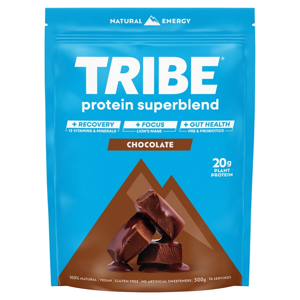 image 1 of TRIBE Protein Superblend Chocolate 500g