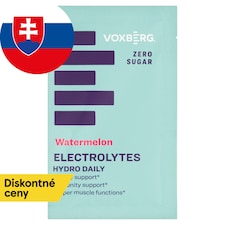 Voxberg Prášok na prípravu nápoja s obsahom elektrolytov a vitamínov s melónovou príchuťou 10 g