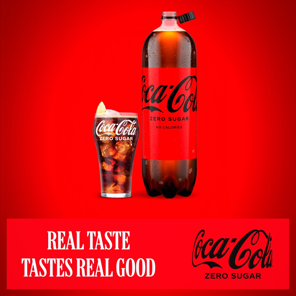 image 1 of Coca-Cola Zero Sugar Soft Drink Bottle 1.5L