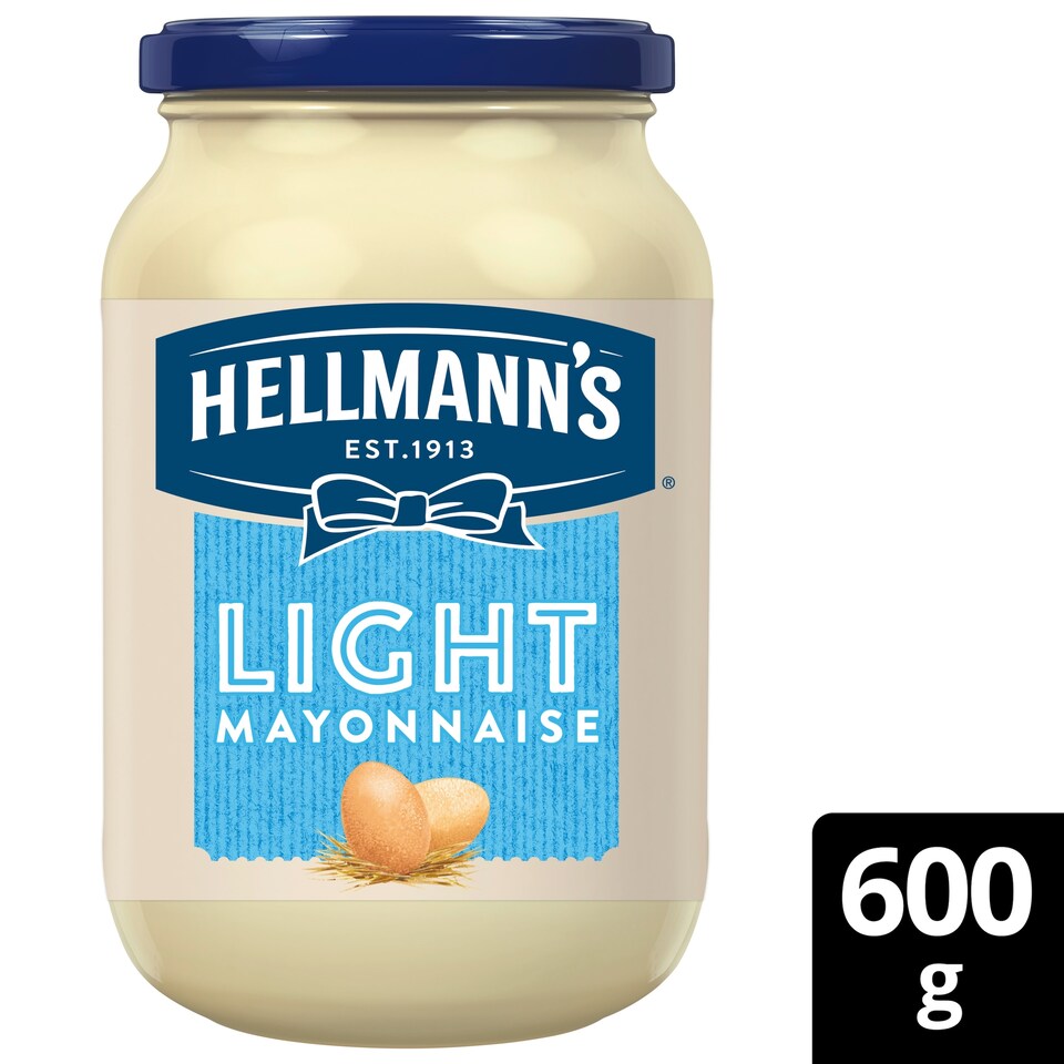 image 1 of Hellmann's Light Mayonnaise Jar 600g