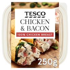Tesco Chicken & Bacon Sandwich Filler 250G