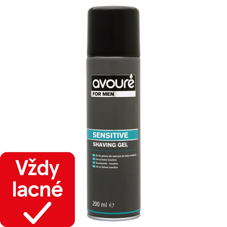 Avouré For Men Shaving Gel Sensitive 200 ml