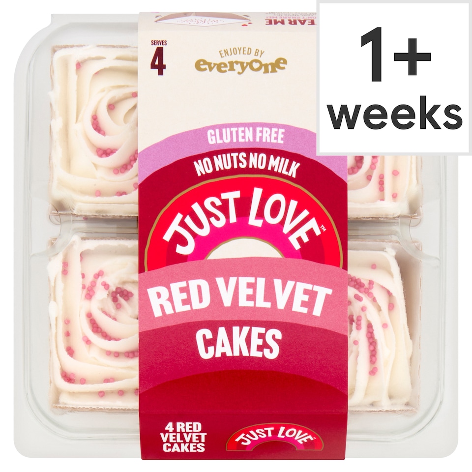 Just Love Red Velvet4 Cakes
