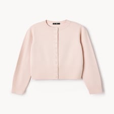 F&F Knitted Long Sleeved Cardigan in Pink