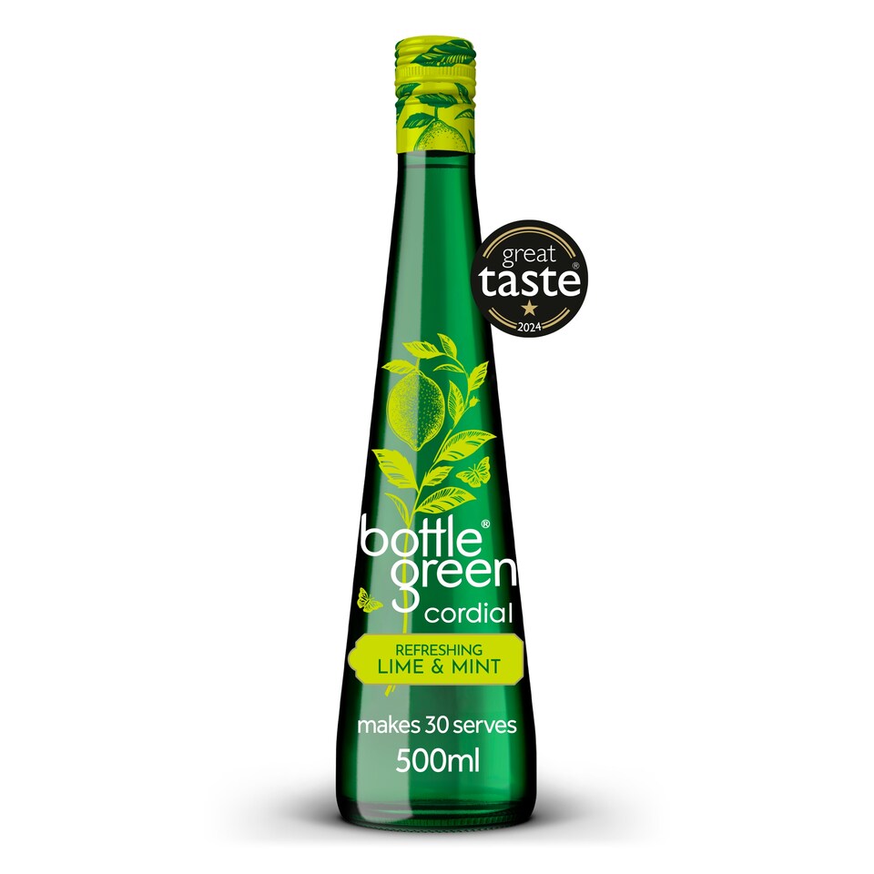 image 1 of Bottlegreen Lime & Mint Cordial 500Ml