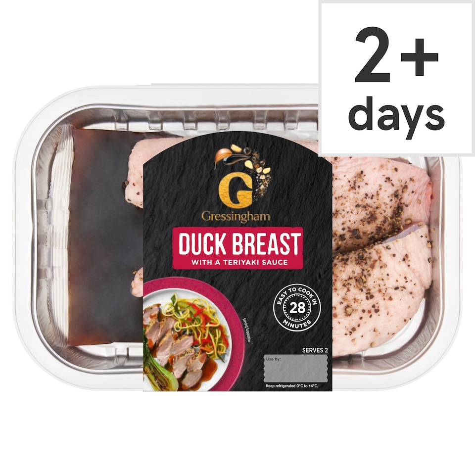 Gressingham Duck Breast with Teriyaki Sauce 320g