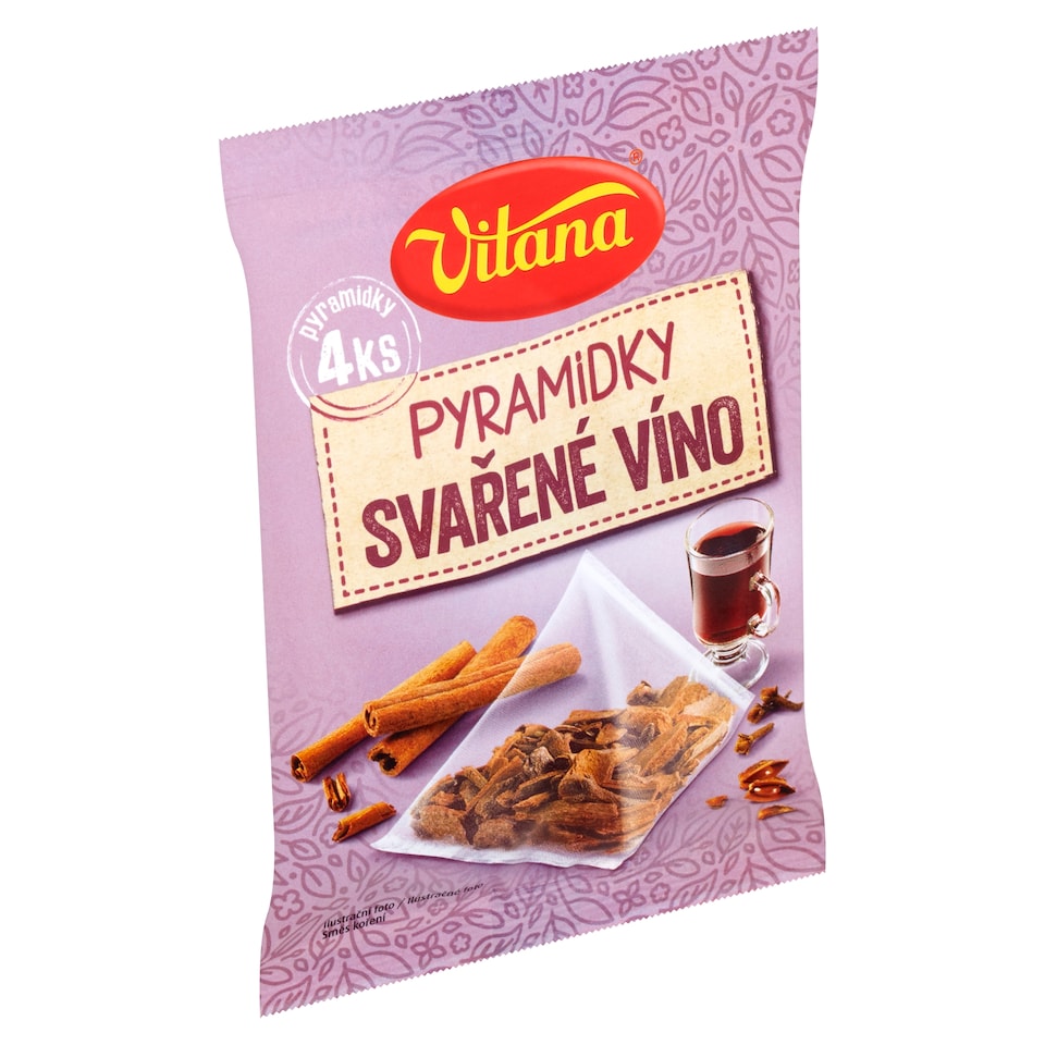 Obrázek 1 pro produkt Vitana Pyramidky svařené víno 4 x 5g