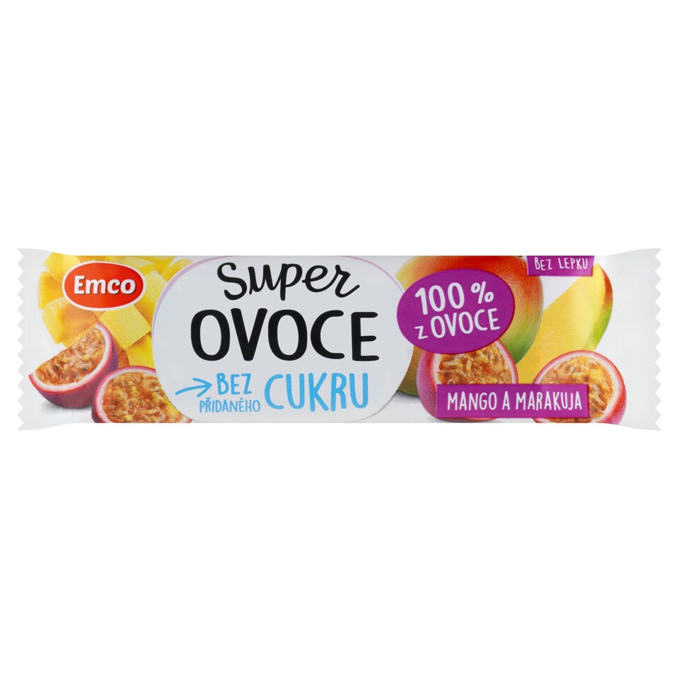 Emco Fruit Bar Mango and Passion Fruit 30 g