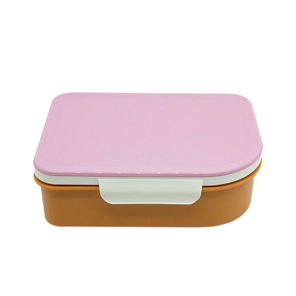 Tesco Pink, Cream & Orange Bento Box 1.5L