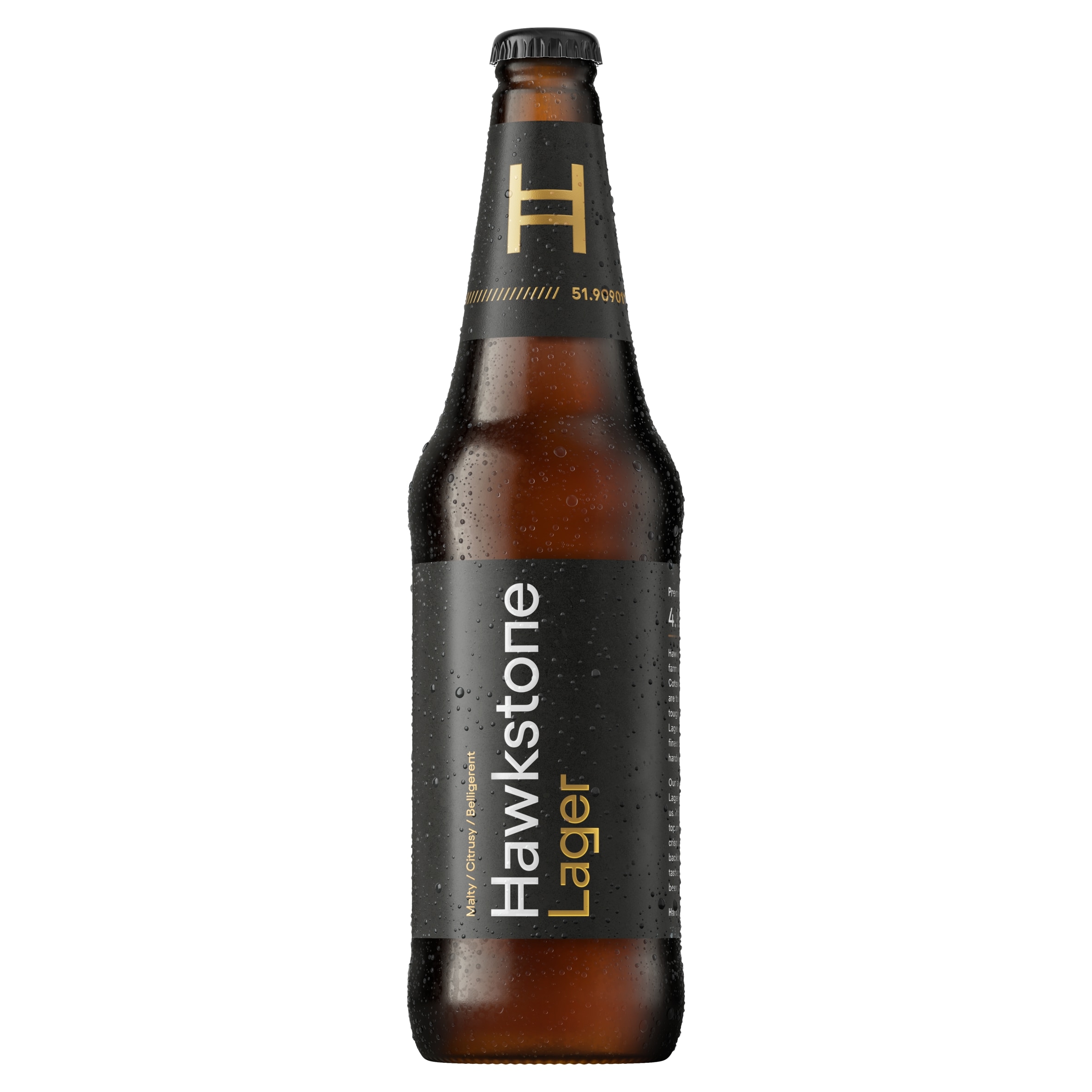 Hawkstone Premium Lager 660ml