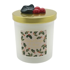 F&F Home Candied Orange & Spice Berry Topped Candle 170g