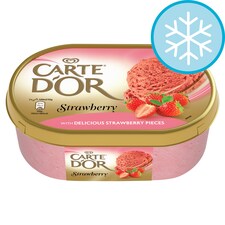 Carte D'or Strawberry Ice Cream Dessert 900Ml