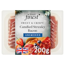 Tesco Finest Candied Bacon 200g