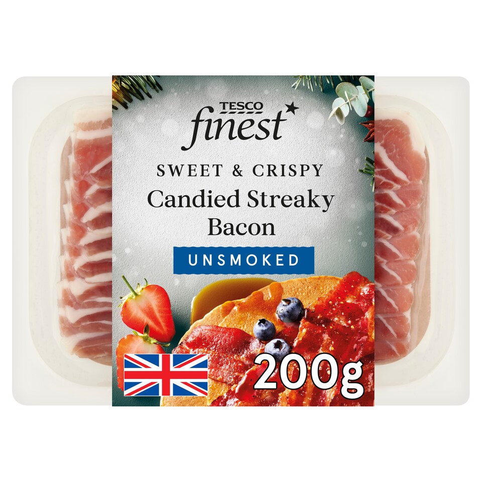 Tesco Finest Candied Bacon 200g