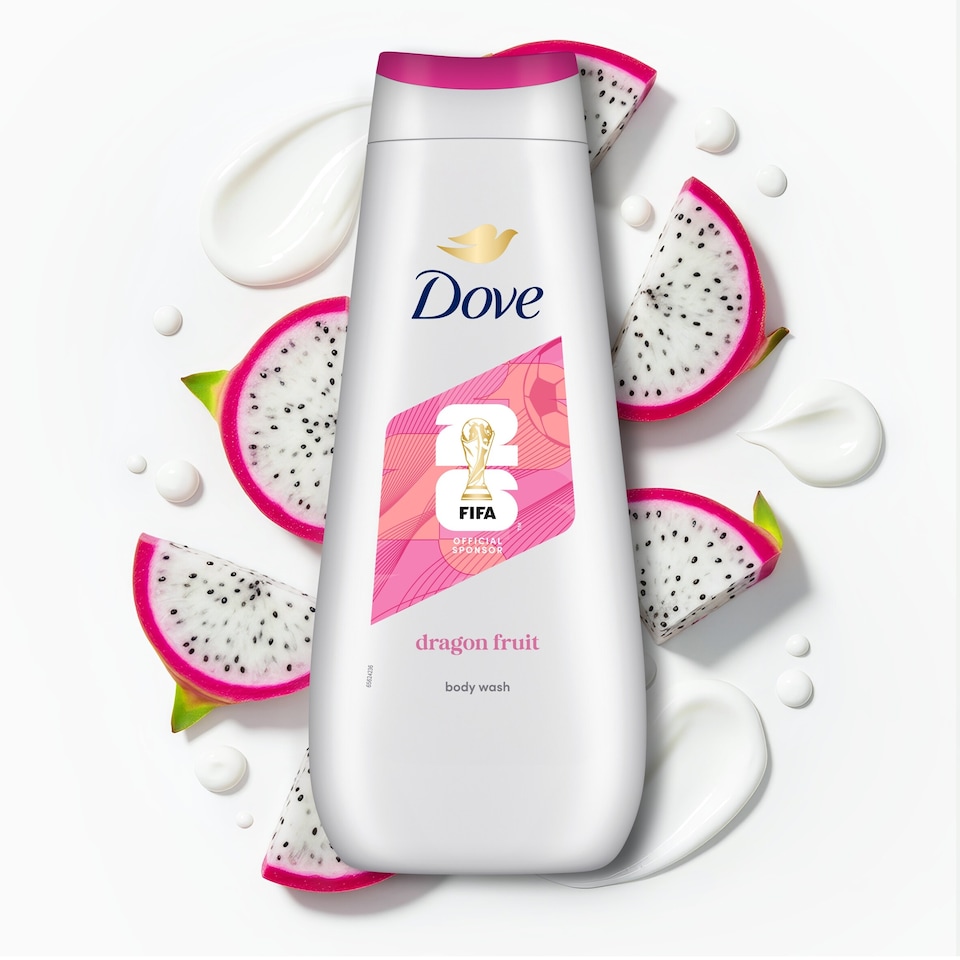 image 1 of Dove Replenishing 24hr Moisturisation Advanced Care Dragon Fruit & Coconut Cream Body Wash Shower Gel 400ml