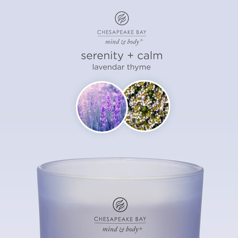image 1 of Chesapeake Multi Wick Lavender Thyme Candle 312g