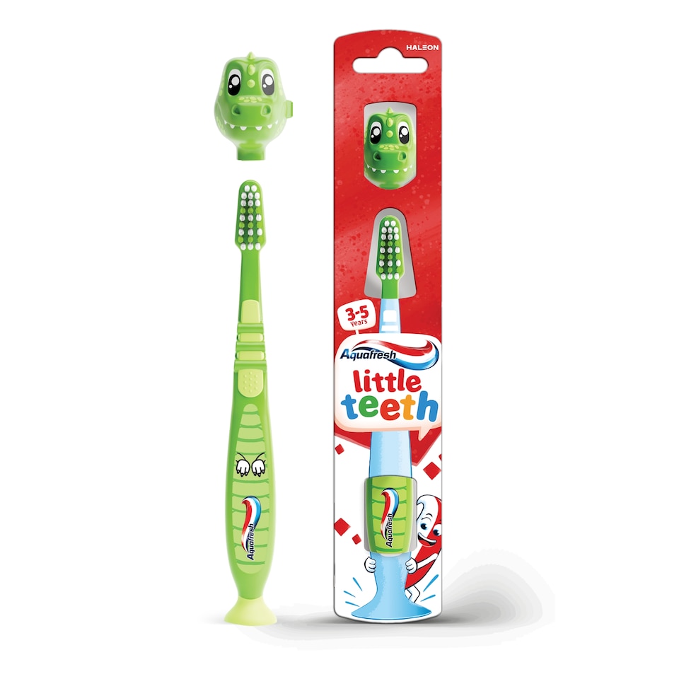image 1 of Aquafresh Little Teeth Toothbrush 3-5 Years
