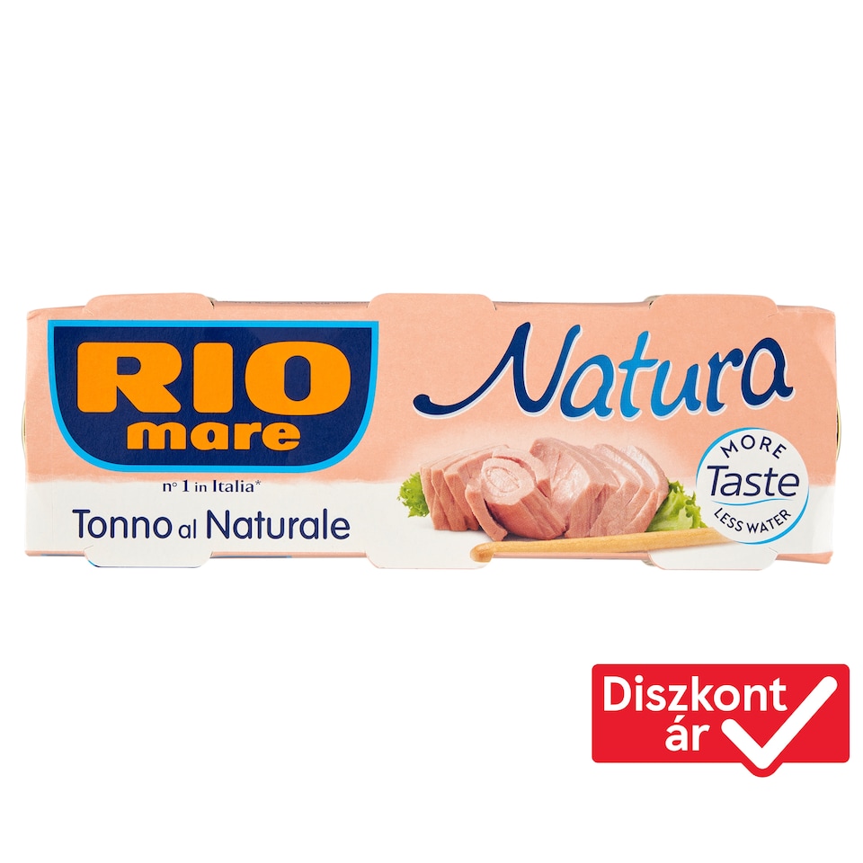 Rio Mare Natura tonhaldarab natúr lében 3 x 56 g