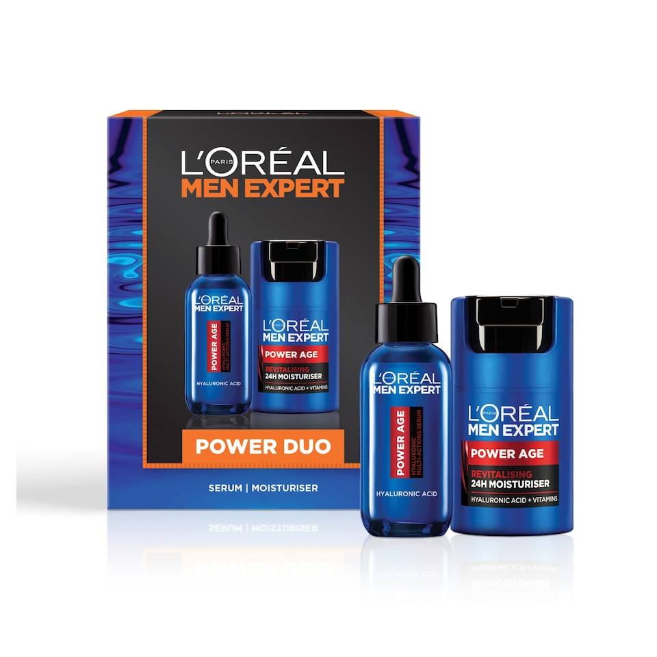 image 1 of L'Oreal Men Expert Power Age Duo Giftset