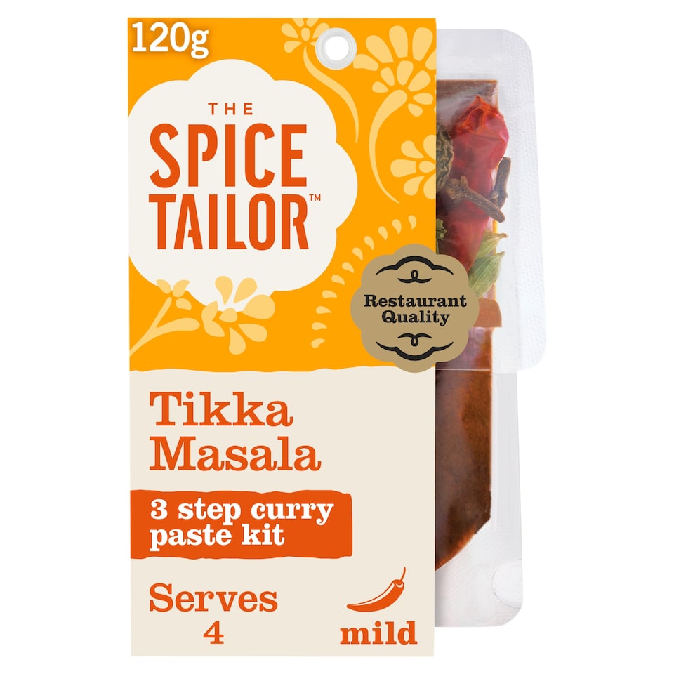 image 1 of The Spice Tailor Tikka Masala Curry Paste Kit 120g