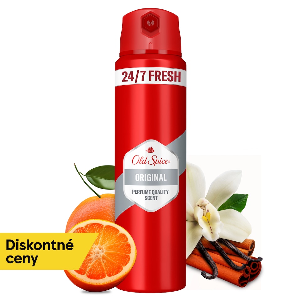 image 1 of Old Spice Original Men’s Deodorant Body Spray 150ml