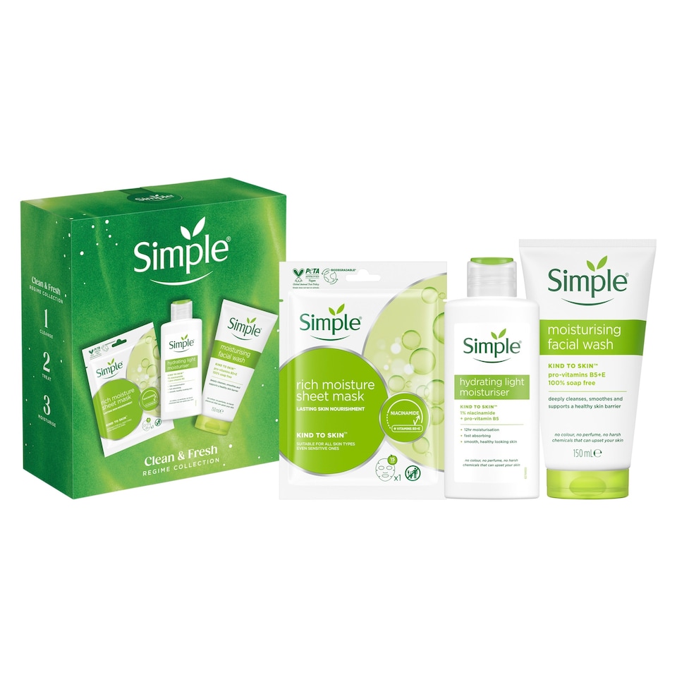 image 1 of Simple Clean and Fresh Regime Collection Gift Set