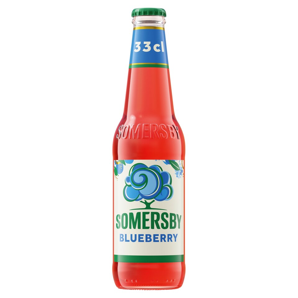 Somersby Blueberry cider almalé alapú szénsavas, alkoholos ital kékáfonya ízesítéssel 4,5% 330 ml