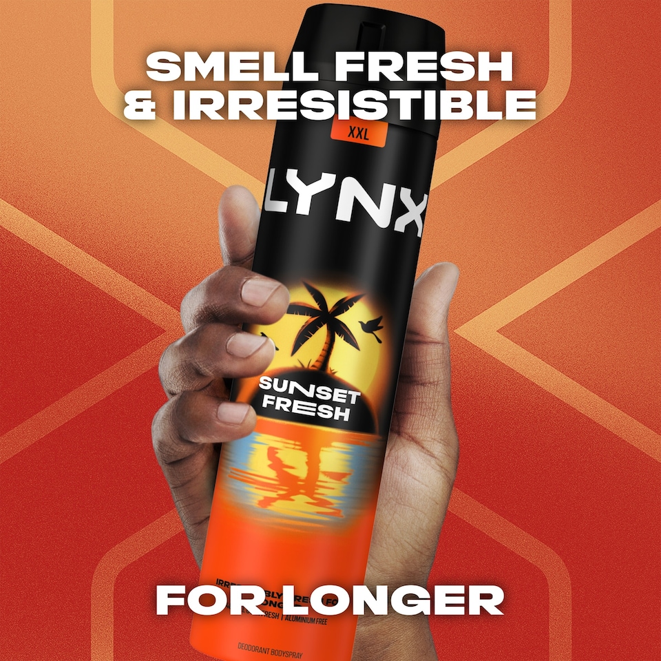 image 1 of Lynx Deodorant Bodyspray Sunset Fresh 250ml