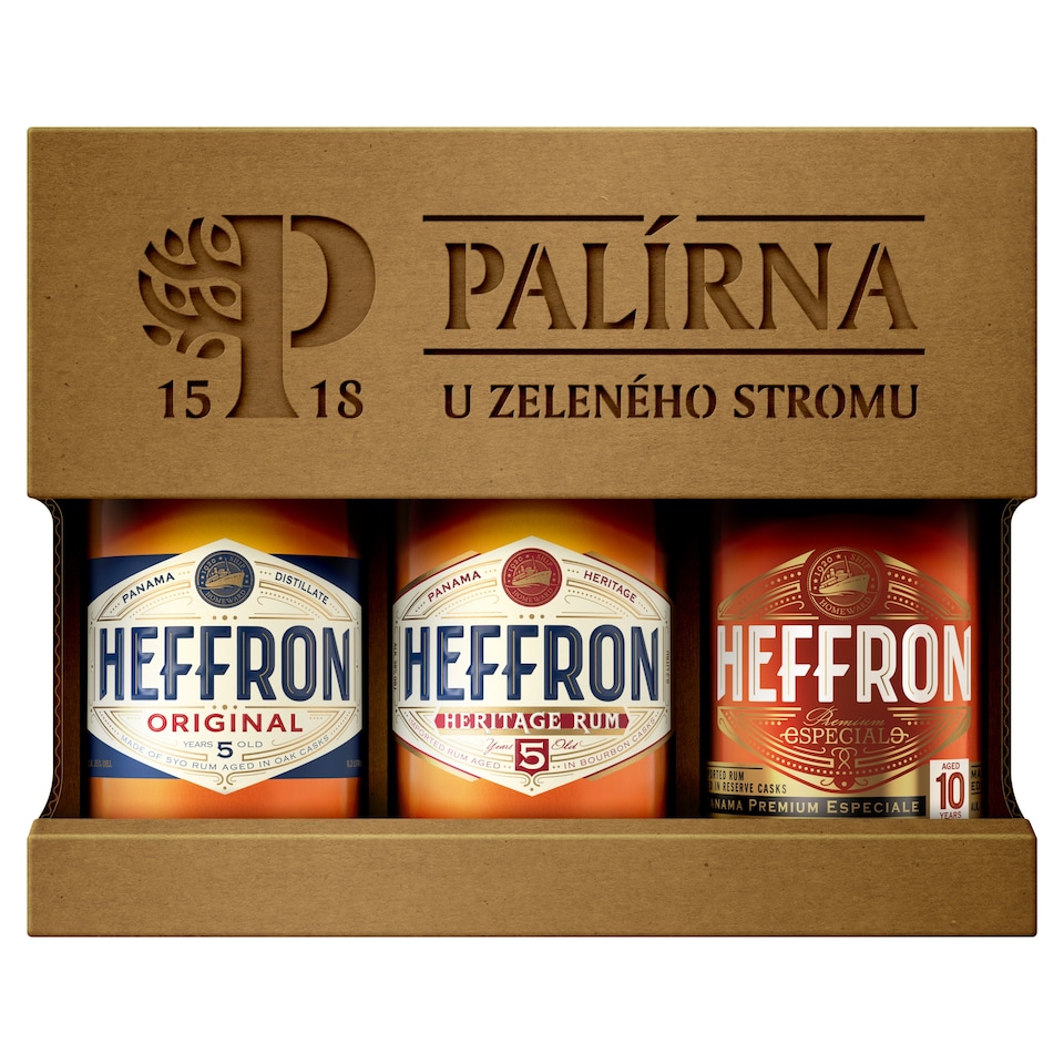 Heffron Degustační sada 3 x 0,2l
