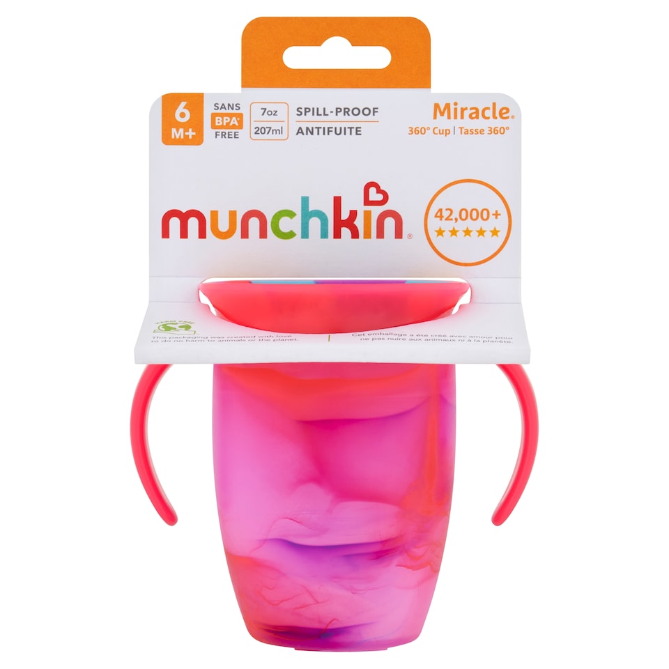 image 1 of Munchkin Miracle 360 Cup 7oz 6m+