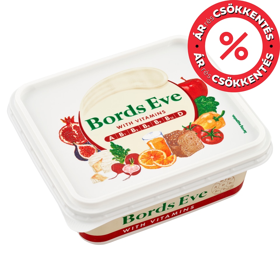 Bords Eve Vitaminokkal - csökkentett zsírtartalmú margarin 500 g
