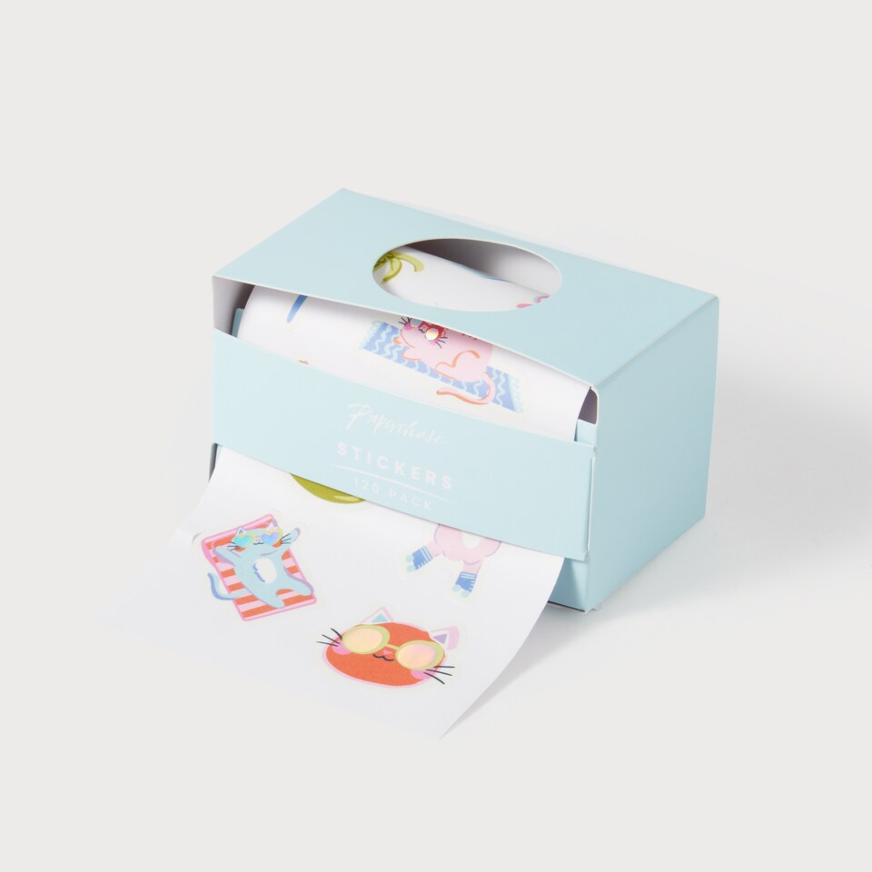 image 1 of Paperchase On Vacay Sticker Pack