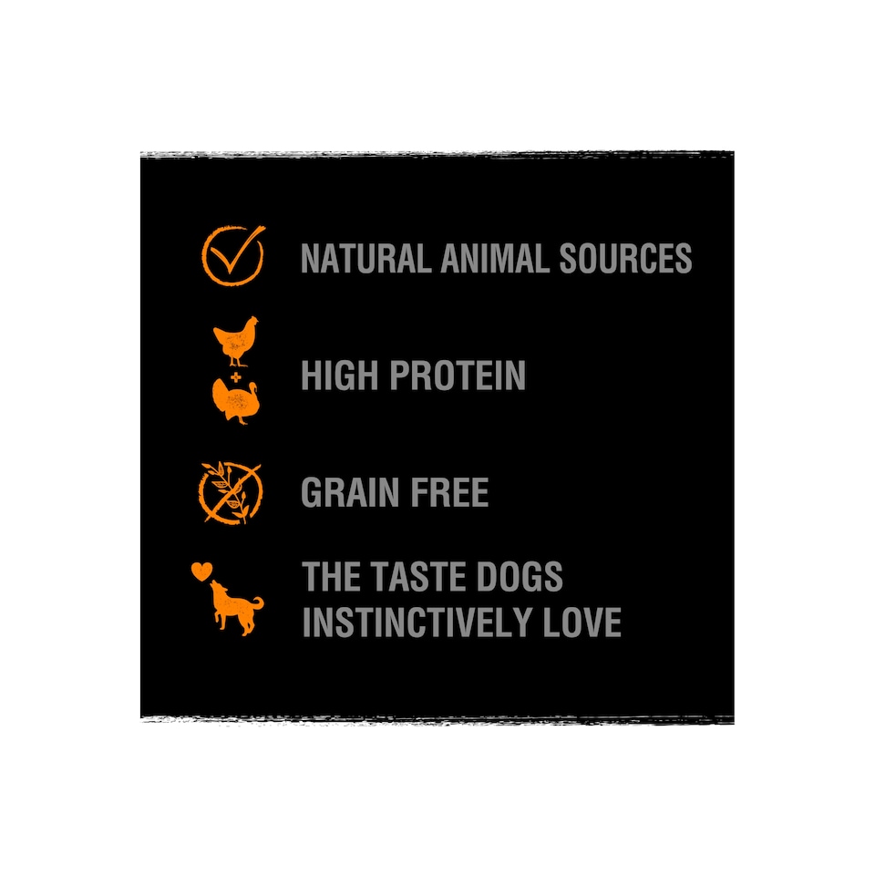 image 1 of Crave Natural Grain Free Protein Strip Adult Dog Treat Turkey & Chicken 55g